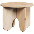 Couchtisch 2 pcs Natur Massivholz Kiefer