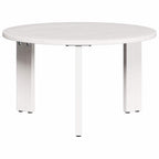 Couchtisch 2 pcs Weiß Massivholz Kiefer