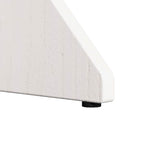 Couchtisch 2 pcs Weiß Massivholz Kiefer