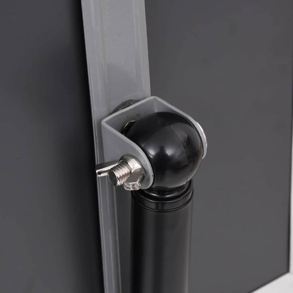 Plakatständer 2 pcs Schwarz 45 x 32,7 x 108 cm Aluminium