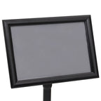 Plakatständer 2 pcs Schwarz 45 x 32,7 x 108 cm Aluminium