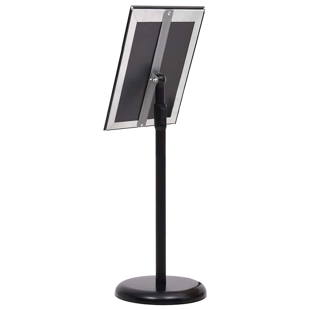Plakatständer 2 pcs Schwarz 45 x 32,7 x 108 cm Aluminium