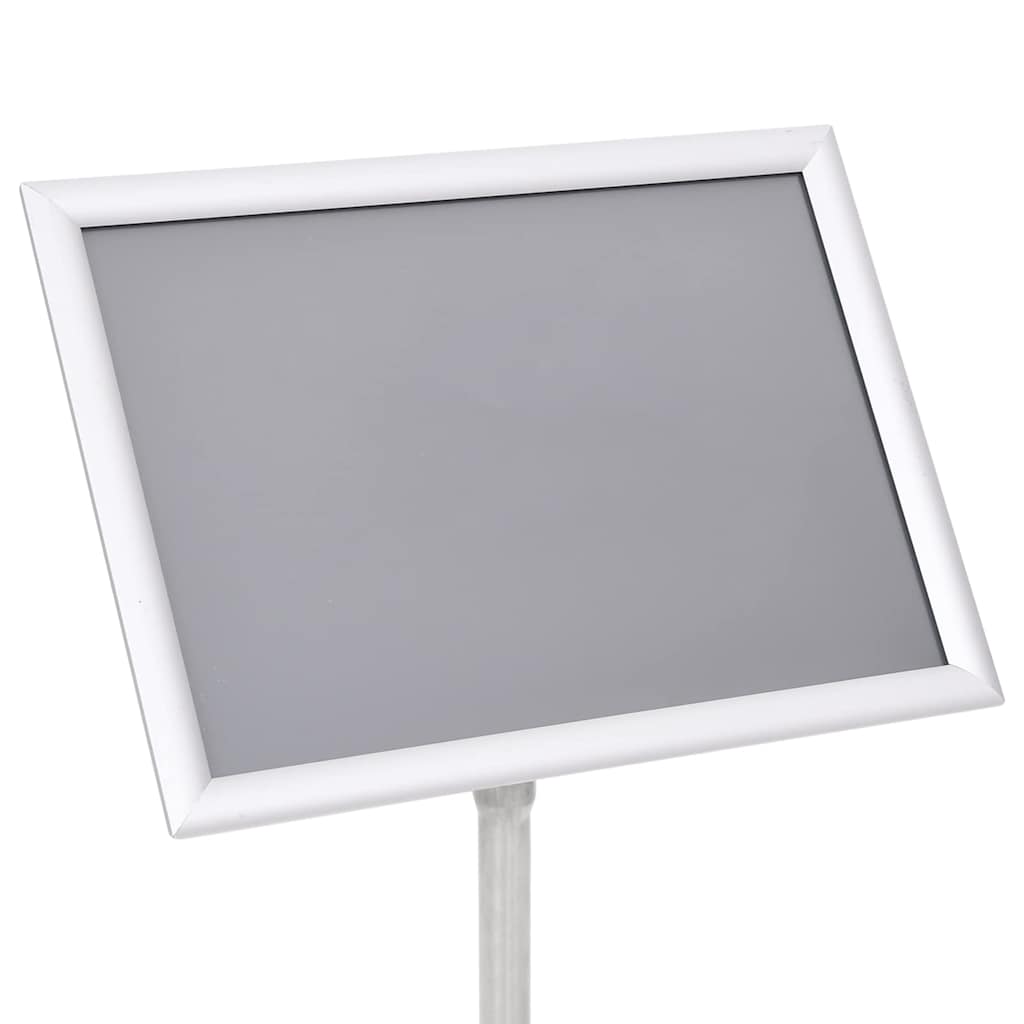 Plakatständer 2 pcs Silber 45 x 32,7 x 108 cm Aluminium