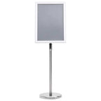 Plakatständer 2 pcs Silber 45 x 32,7 x 108 cm Aluminium