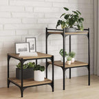 Regalbrett 4 pcs Braun 40 x 40 x 1,5 cm Holzwerkstoff