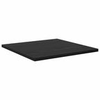 Regalbrett 4 pcs Schwarz 40 x 40 x 1,5 cm Holzwerkstoff