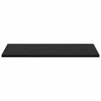 Regalbrett 4 pcs Schwarz 60 x 30 x 1,5 cm Holzwerkstoff