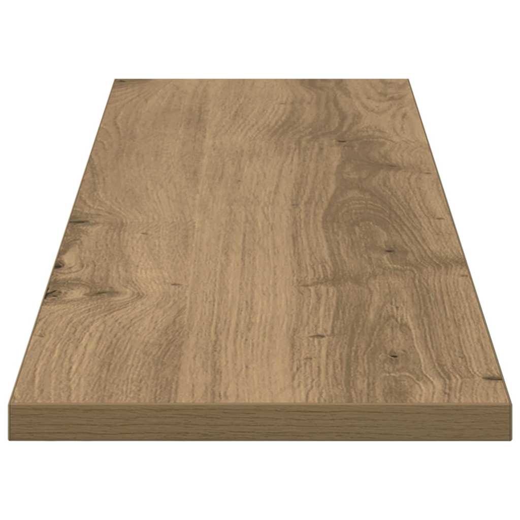 Regalbrett 4 pcs Braun 80 x 20 x 1,5 cm Holzwerkstoff