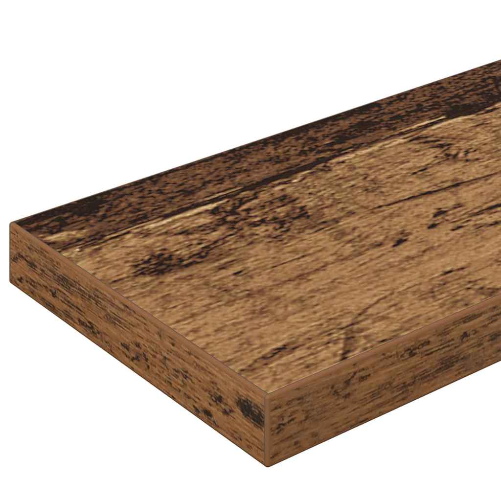 Regalbrett 4 pcs Braun 100 x 10 x 1,5 cm Holzwerkstoff