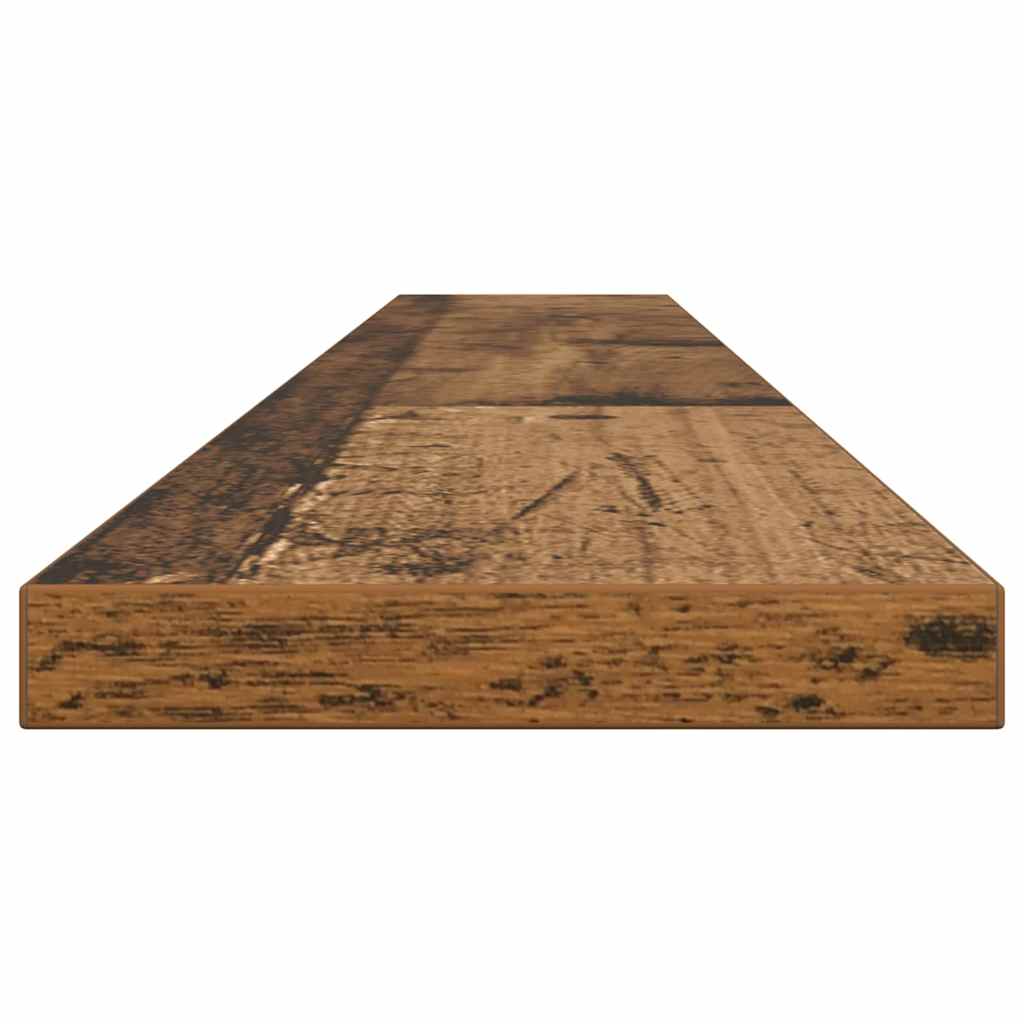 Regalbrett 4 pcs Braun 100 x 10 x 1,5 cm Holzwerkstoff