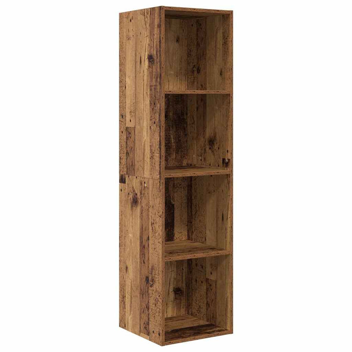 Wandmontierter TV Schrank Altholz 37 x 37 x 142,5 cm