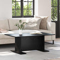 Couchtisch Schwarz Eichen-Optik 103.5 x 60 x 40 cm