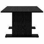 Couchtisch Schwarz Eichen-Optik 103.5 x 60 x 40 cm