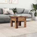 Couchtisch Altholz 55 x 55 x 42 cm Holzwerkstoff