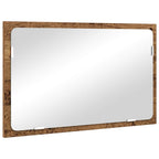 Badezimmermöbel-Set 2 pcs Altholz Sperrholz und Metall