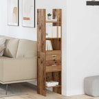 Bücherregal Altholz 40 x 35 x 180 cm Holzwerkstoff
