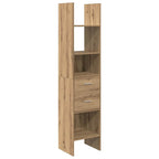 Bücherregal Artisan-Eiche 40 x 35 x 180 cm Holzwerkstoff