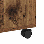 Couchtisch mit Schubladen Altholz 75 x 75 x 38 cm Holzwerkstoff
