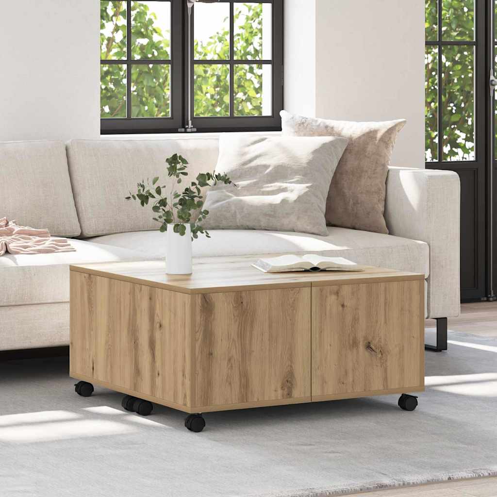 Couchtisch Artisan-Eiche 75 x 75 x 38 cm Holzwerkstoff