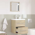 Badezimmermöbel-Set mit Schubladen Braun 41 x 38,5 x 48 cm