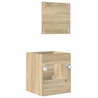 Badezimmermöbel-Set mit Schubladen Braun 41 x 38,5 x 48 cm