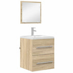 Badezimmermöbel-Set mit Schubladen Braun 41 x 38,5 x 48 cm