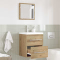 Badezimmermöbel-Set mit Schubladen Braun 41 x 38,5 x 48 cm