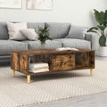 Couchtisch Geräucherte Eiche 102 x 55 x 35 cm Holzwerkstoff