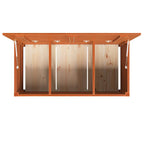 Aufbewahrungsbox Wachsbraun 101 x 50,5 x 46,5 cm Holzwerkstoff
