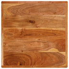Bistrotisch Braun 50 x 50 x 76 cm Massivholz Akazie