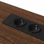Schreibtisch mit Regal Braun Eichen-Optik 100 x 50 x 86,5 cm