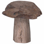 Hocker Natur 35 x 35 x 35 cm Massivholz Teak