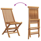 Garten Essgruppe 3 pcs Braun Massivholz Akazie