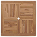 Garten Essgruppe 3 pcs Braun Massivholz Akazie