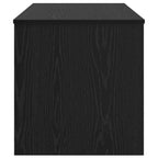 Couchtisch Schwarz Eichen-Optik 80 x 50,5 x 41,5 cm