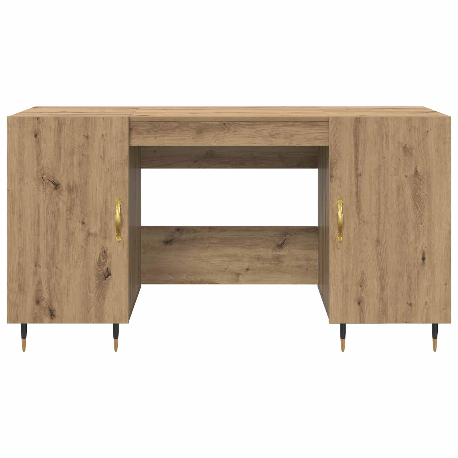 Schreibtisch Artisan-Eiche 140 x 50 x 75 cm Holzwerkstoff