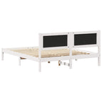 Bettgestell mit gepolstertem Kopfteil Hellgrau 160 x 200 cm