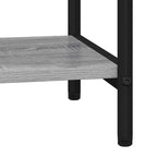 Bücherregal Graues Sonoma 80 x 30 x 109 cm Holzwerkstoff
