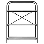 Bücherregal Graues Sonoma 80 x 30 x 109 cm Holzwerkstoff