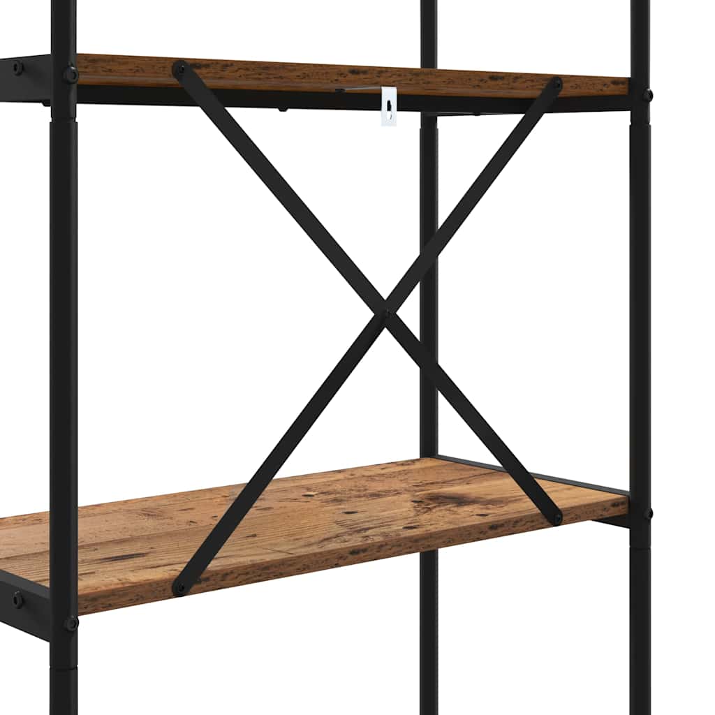 Bücherregal Altholz 60 x 30 x 109 cm Holzwerkstoff