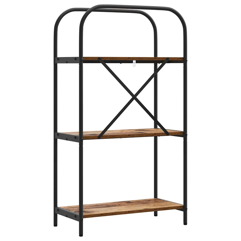 Bücherregal Altholz 60 x 30 x 109 cm Holzwerkstoff