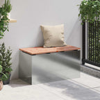 Gartenbank Verzinkter Stahl 80 x 40 x 43 cm
