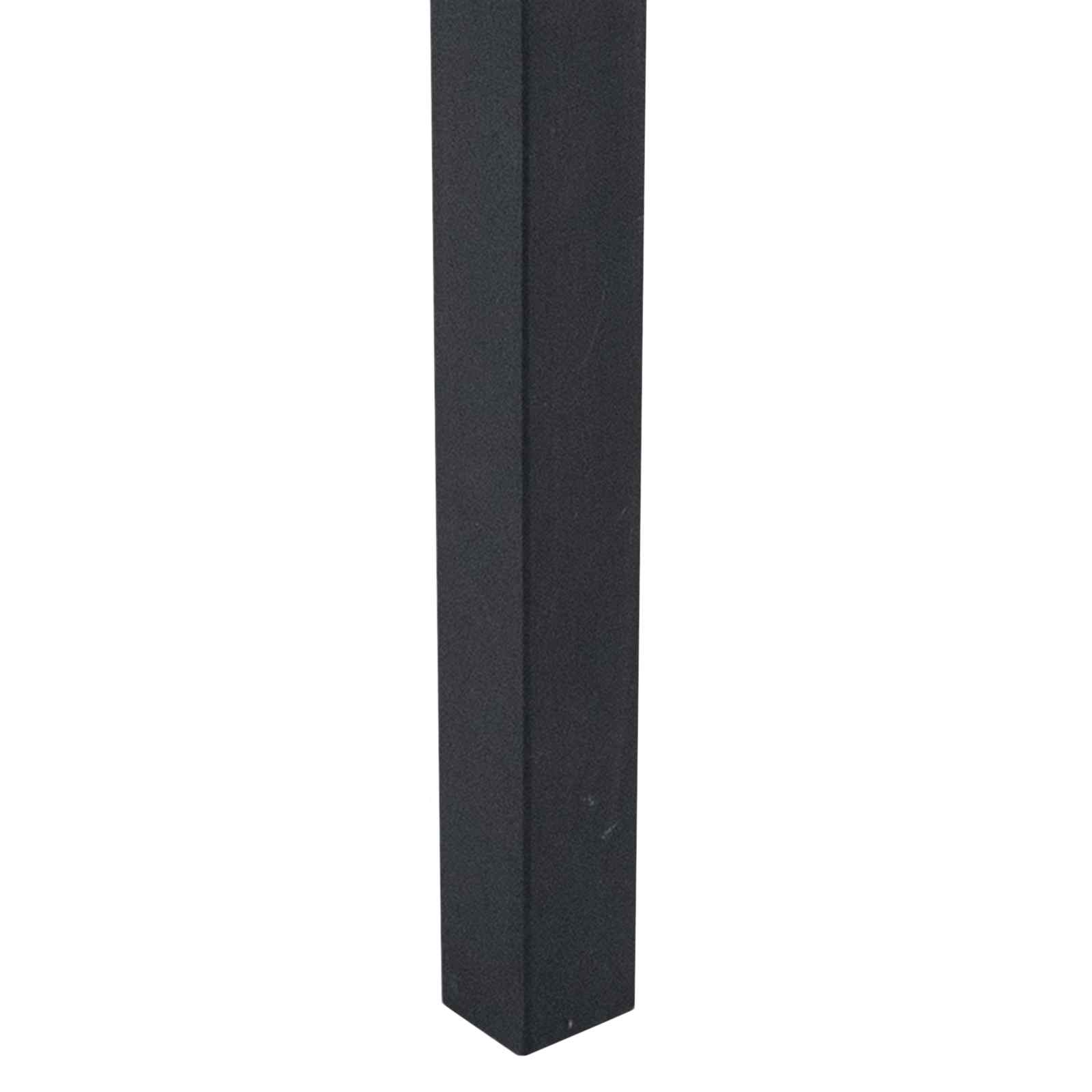 Esszimmerstuhl 2 pcs Kubu Rattan Schwarz gewaschen
