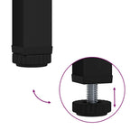 Badezimmermöbel-Set mit Tür 2 pcs Altholz Sperrholz und Metall