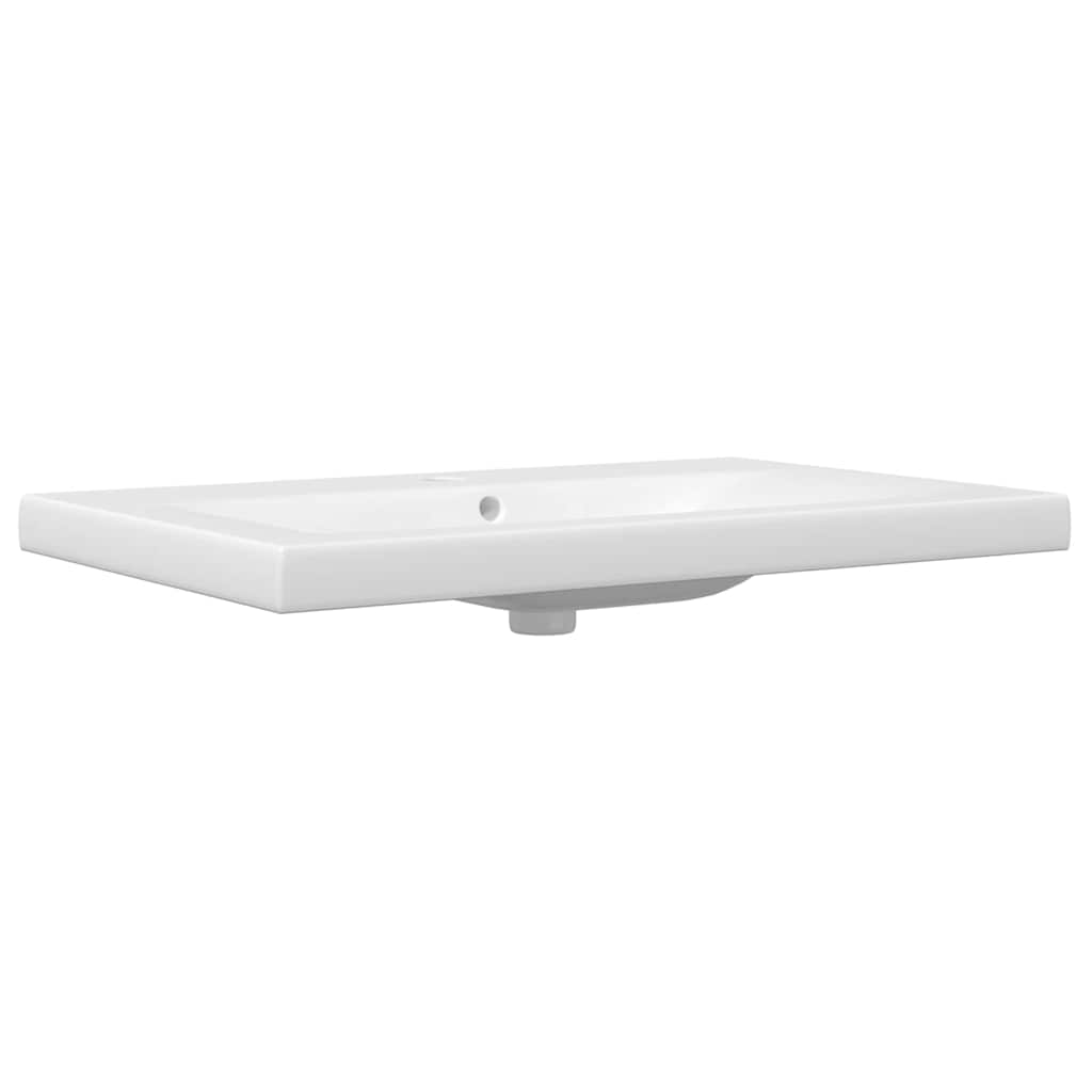 Badezimmermöbel-Set 3 pcs Schwarz Eichen-Optik Holzwerkstoff
