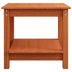 Couchtisch Wachsbraun 50 x 50 x 45 cm Massivholz Kiefer