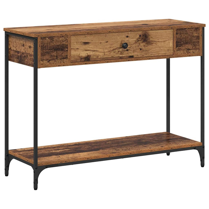 Konsolentisch Altholz 100 x 34.5 x 75 cm Holzwerkstoff