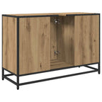 Badezimmerschrank Artisan-Eiche 90 x 33 x 60 cm Holzwerkstoff