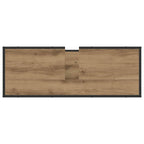 Badezimmerschrank Artisan-Eiche 90 x 33 x 60 cm Holzwerkstoff