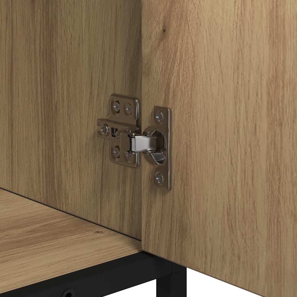 Badezimmerschrank Artisan-Eiche 65 x 33 x 60 cm Holzwerkstoff